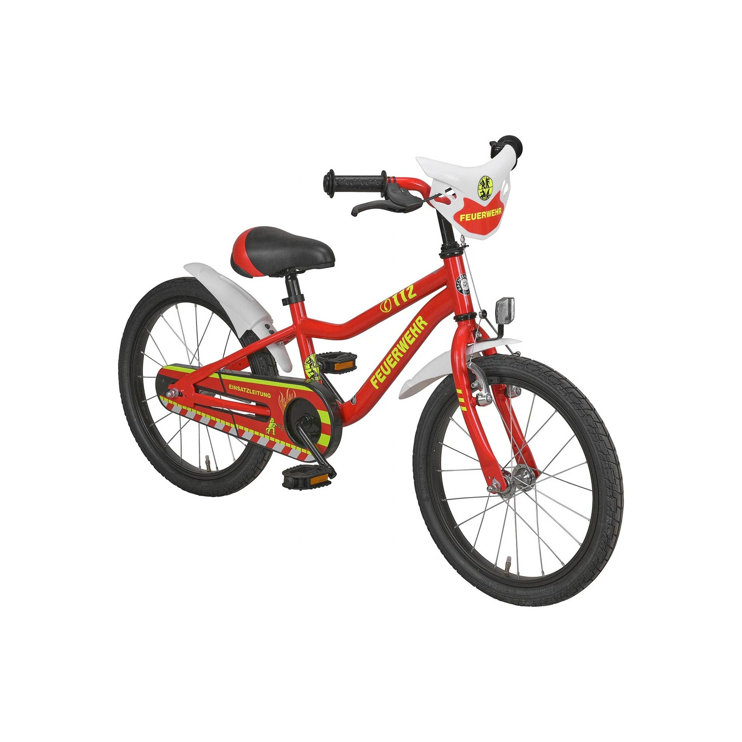 Bachtenkirch Streety Feuerwehr Kinderfahrrad 18" 3 Bachtenkirch Streety Feuerwehr Kinderfahrrad 18" – Bild 3
