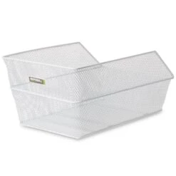 Basil Cento Gepäckträgerkorb Weiß