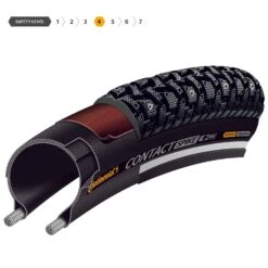 Continental Contact Spike 240 Spike-Reifen Fahrrad (28") 6 Continental Contact Spike 240 Spike-Reifen Fahrrad (28") -Schwalbe Geschäft continental contact spike 240 spike reifen fahrrad 2022 310605 c