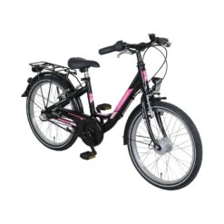 Dynabike Aura Kinderrad 20" -Schwalbe Geschäft dynabike 20 aura wave sw pink 96334 20222