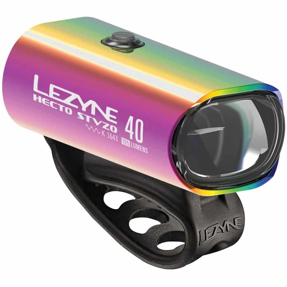 Lezyne Hecto Drive STVZO 40 Neo Metallic Fahrrad-Frontlicht 1 Lezyne Hecto Drive STVZO 40 Neo Metallic Fahrrad-Frontlicht