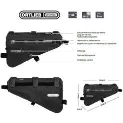 Ortlieb Frame-Pack 6 L Bikepacking-Rahmentasche -Schwalbe Geschäft ortlieb frame pack 6 l bikepacking rahmentasche 2020 306654 g