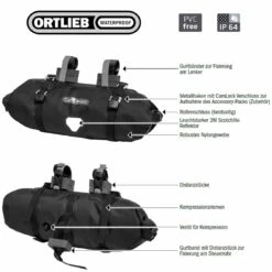 Ortlieb Handlebar-Pack 9 L Bikepacking-Lenkertasche -Schwalbe Geschäft ortlieb handlebar pack m bikepacking lenkertasche 2020 306648 g