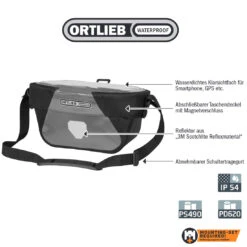 Ortlieb Ultimate Six Classic Lenkertasche (5 L) -Schwalbe Geschäft ortlieb ultimate six classic 5 l lenkertasche 2021 p 305176 7