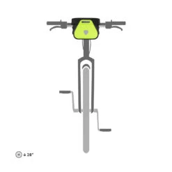 Ortlieb Ultimate Six High Visibility Lenkertasche (6,5 L) -Schwalbe Geschäft ortlieb ultimate six high visibility 6 5 l lenkertasche neongelb schwarz 2023 313470 e