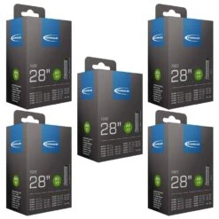 Schwalbe AV 17 Fahrradschlauch (28") 5er-Set