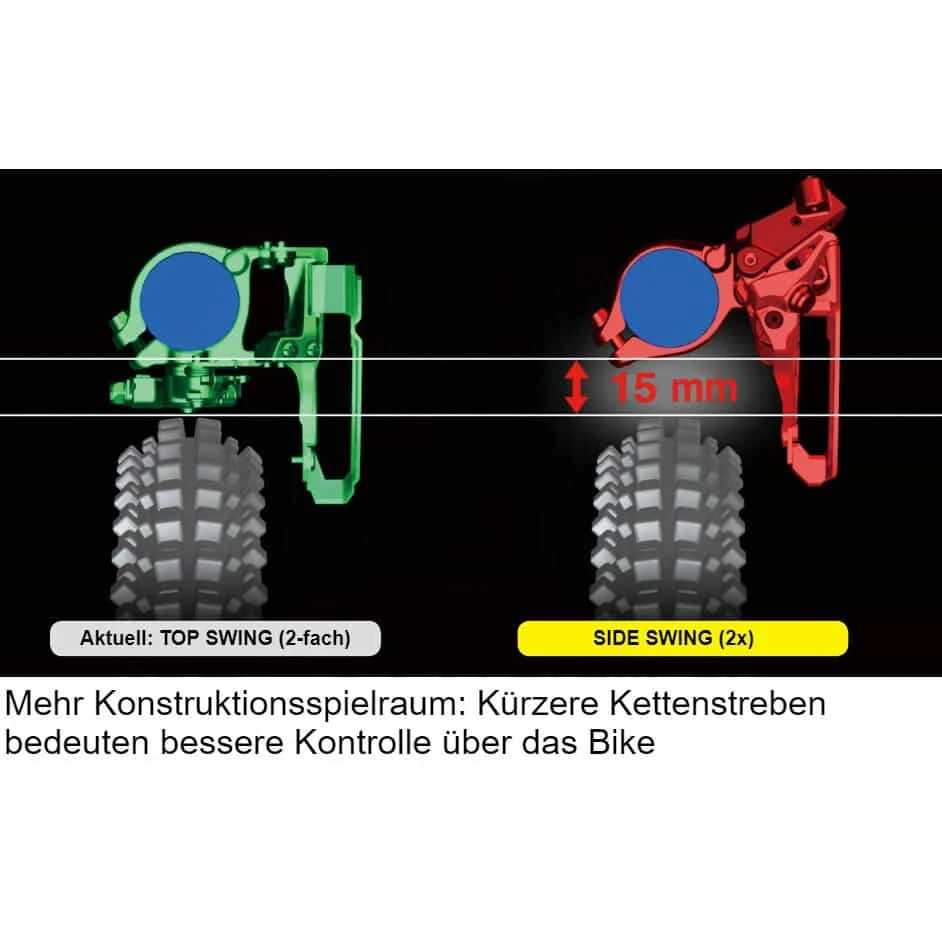 Shimano Deore FD-M5100-M Umwerfer (2x11-fach) Side Swing Schelle 4 Shimano Deore FD-M5100-M Umwerfer (2x11-fach) Side Swing Schelle – Bild 4