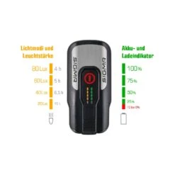 SIGMA SPORT Sigma Aura 80 USB Fahrrad Scheinwerfer 9 SIGMA SPORT Sigma Aura 80 USB Fahrrad Scheinwerfer -Schwalbe Geschäft sigma aura 80 fahrrad akku scheinwerfer 2020 304499 e