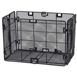 Unix Ariano Fahrradklappkorb Schwarz