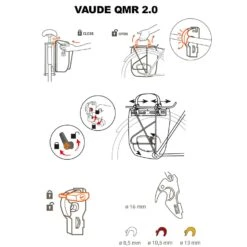 Vaude OnTour Back Fahrrad-Gepäcktaschen (Paar) -Schwalbe Geschäft vaude ontour back fahrrad gepaecktasche 2021 307462 f