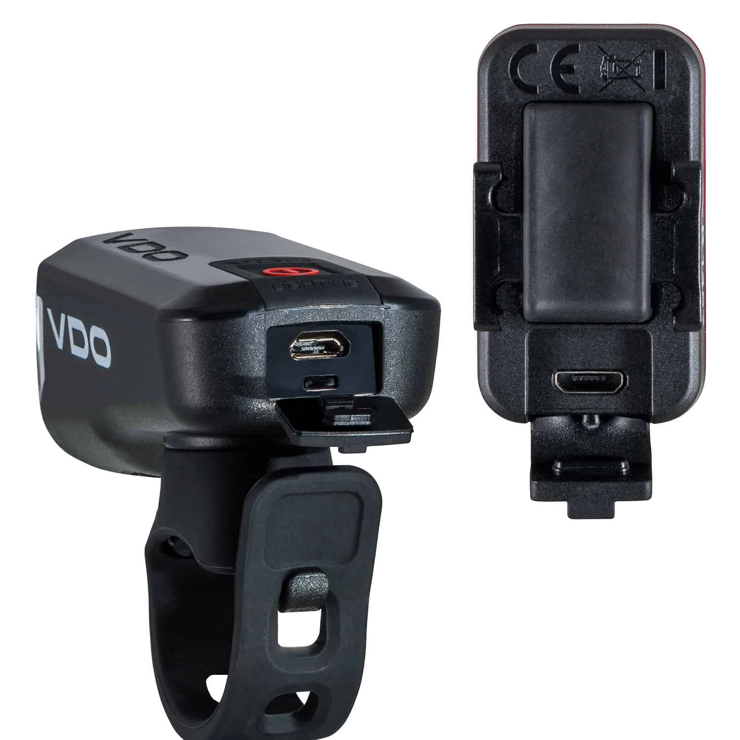VDO Eco Light M30 + Red Fahrrad-Frontlicht + Rücklicht 3 VDO Eco Light M30 + Red Fahrrad-Frontlicht + Rücklicht – Bild 3